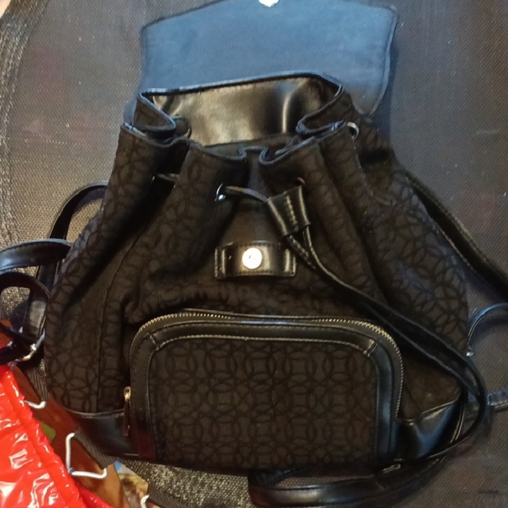 Black Women's Backpack